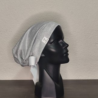 Gorro Quirúrgico Brilloso Gris