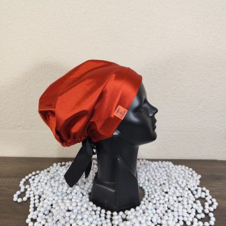 Gorro Quirúrgico Liso con Liston Terracota